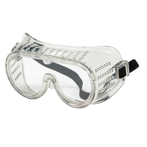 Perforated Elastic Strap Clear Lens Smal