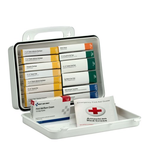 16 Unit First Aid Kit Plastic Case