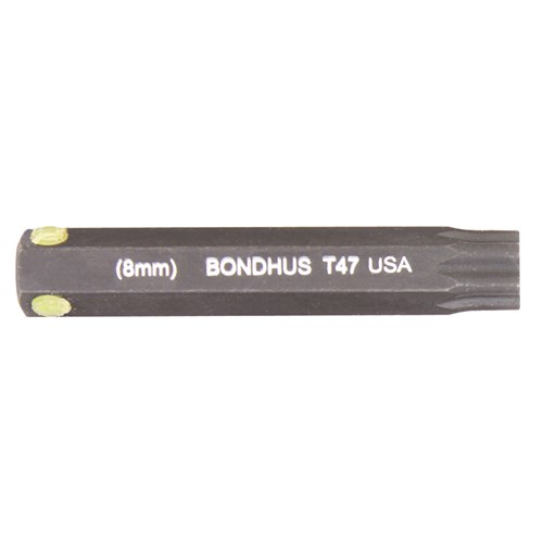 T47 ProHold Torx Bit 2" 8mm stock size