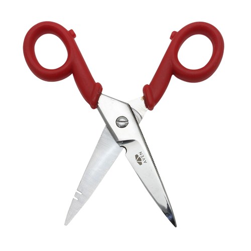 Electrician Scissors with Wire Stripping