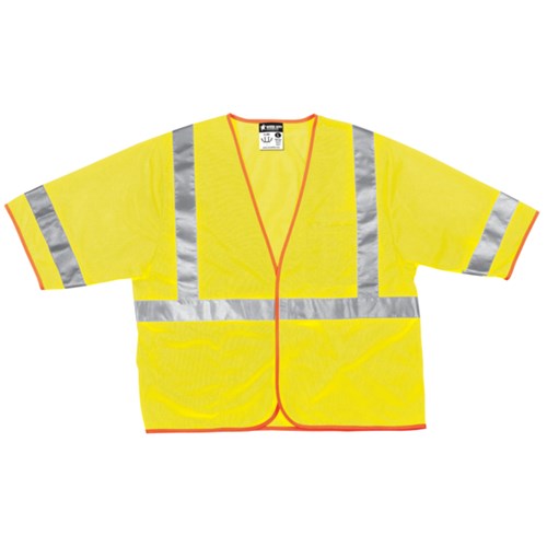 Class 3, Poly Mesh Safety Vest, 2 inch S