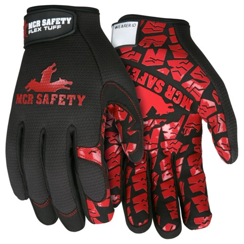 FlexTuff, Synthetic Leather palm, Red Si