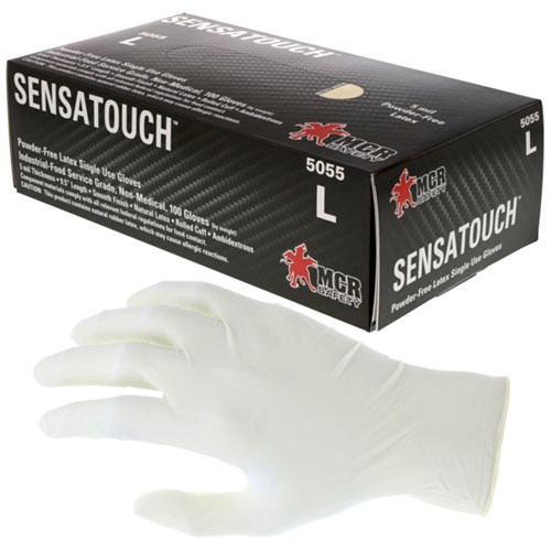 SensaTouch, Latex Disposable, 5 mil, Ind