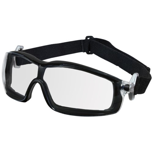 Black Frame, Clear Anti-Fog Lens