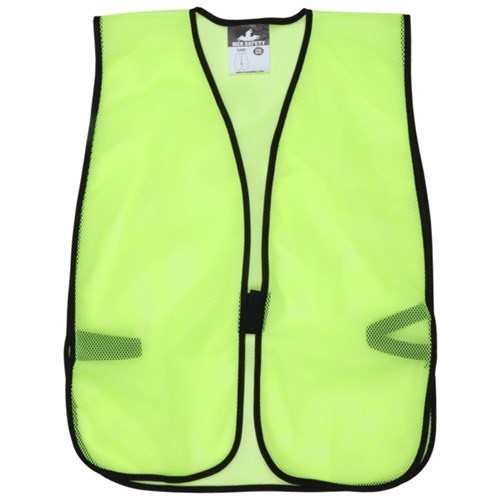 Poly, Mesh Safety Vest, 18 X 47, LIME