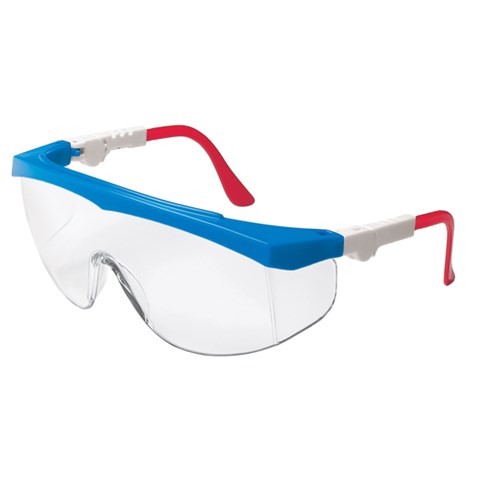 TK1 Tomahawk Red/White/Blue Frame Clear