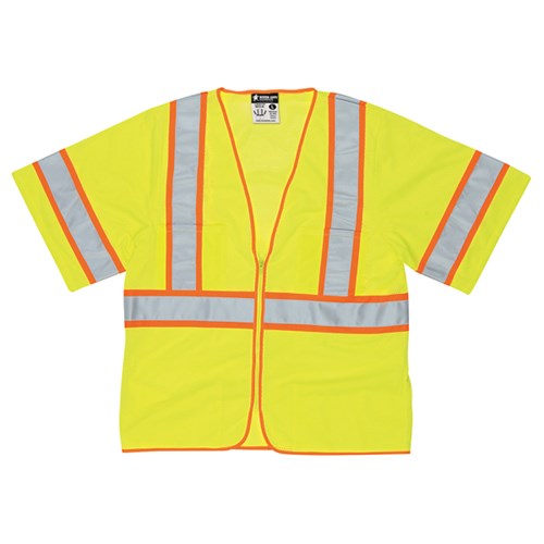 Class 3, Poly, Mesh Safety Vest, 4 1/2 i