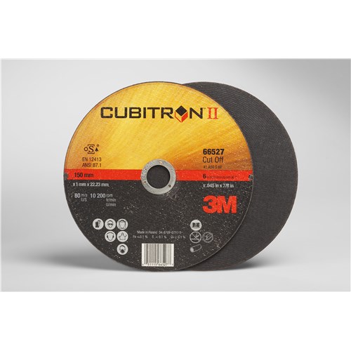 3M™ Cubitron™ II Cut-Off Wheel, 66527, T