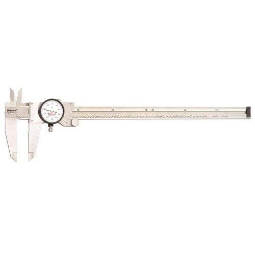 DIAL CALIPER- 0-12"- WITH STANDARD LETTE
