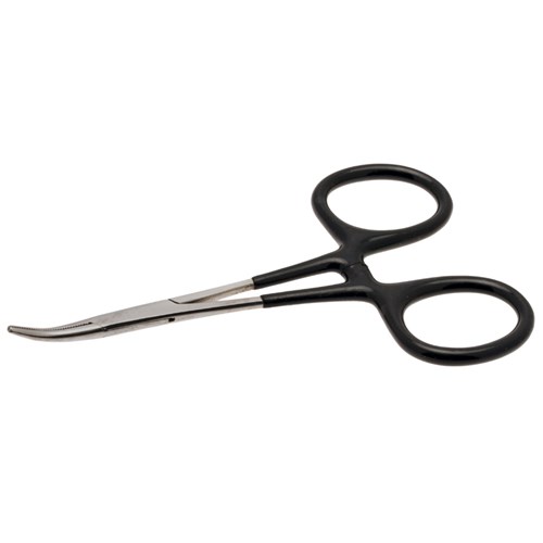 Hemostat - Curved | 5in w/Plastic Coated