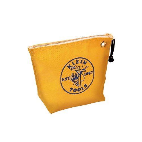 Canvas Zipper Bag, Consumables, Yellow