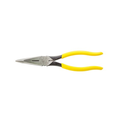 Pliers, Long Nose Side-Cutters, 8-Inch