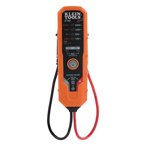 Electronic AC/DC Voltage Tester 12 to 24