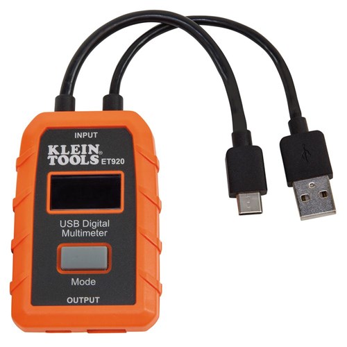 USB Digital Meter, USB-A and USB-C