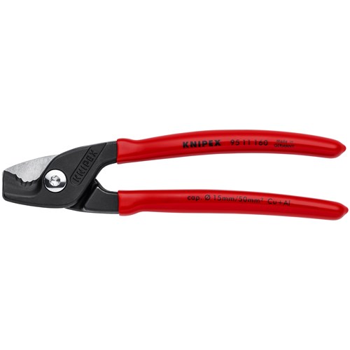 Cable Shears with StepCut Edges 6 1/4"