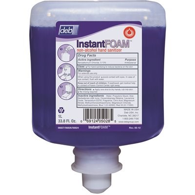InstantFOAM Non-Alcohol Hand Sanitizer(Q
