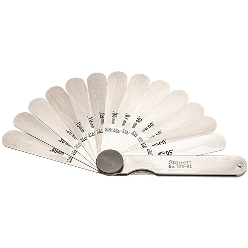THICKNESS GAGE- 0.03-0.50mm- 13 LEAVES