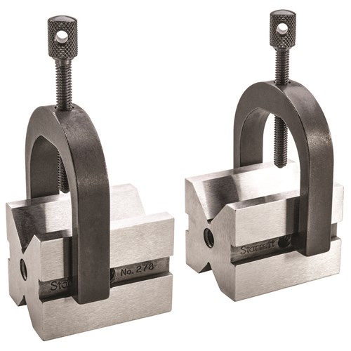 V BLOCKS (PAIR) WITH CLAMPS