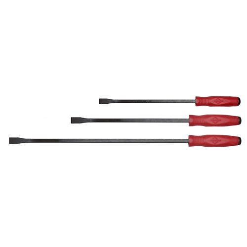 3 Pc Curved Capped Pry Bar Set (13C, 17C