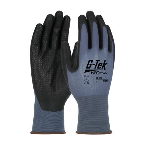 G-Tek Seamless Knit Nylon Glove with Neo