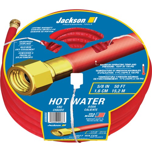 Hot Water Rubber Hose 100-Ft X 3/4-In -