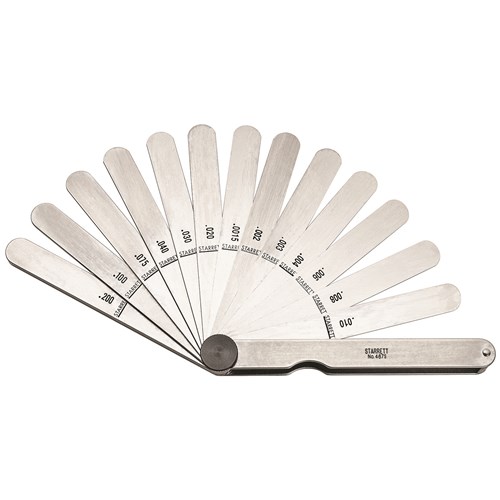 SS THICKNESS GAGE- 13 LEAVES 0.0015" TO