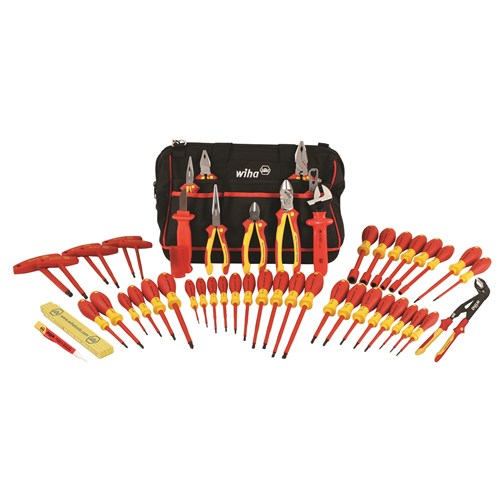50 Piece Insulated Tool Set with Pliers,