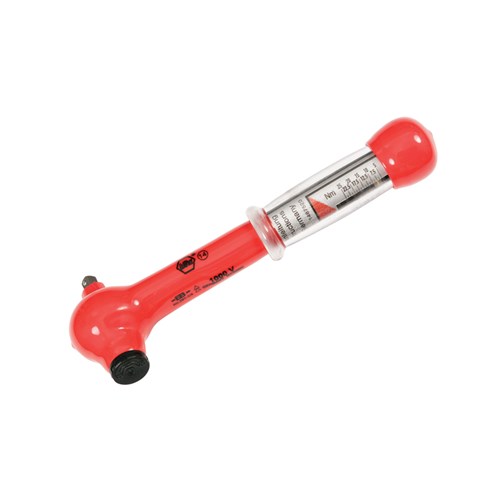 Insulated Ratcheting Torque Wrench 1/4"