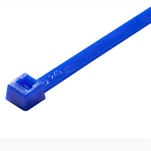 Cable Ties - 8" Blue  40lb (PK/100)