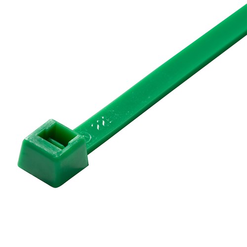 Cable Ties - 11" Green  50lb (PK/100)