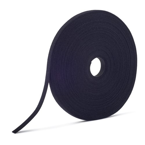 1/2" BLACK LINEAL VELCRO ONE-WRAP