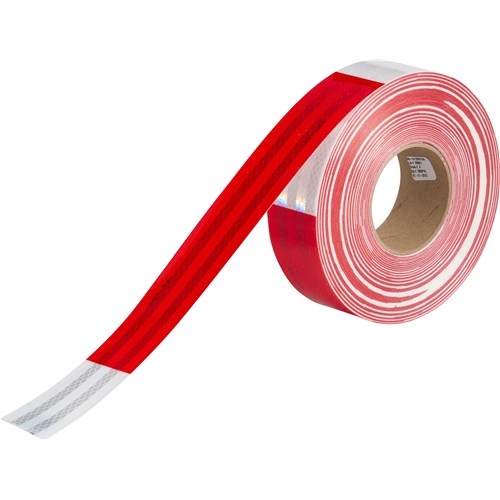 VEH CONSPICUITY TAPE-RED/WHITE