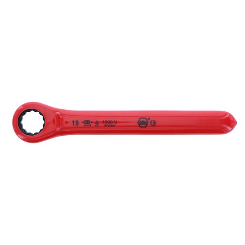 Insulated Ratchet Wrench 19mm x 210mm