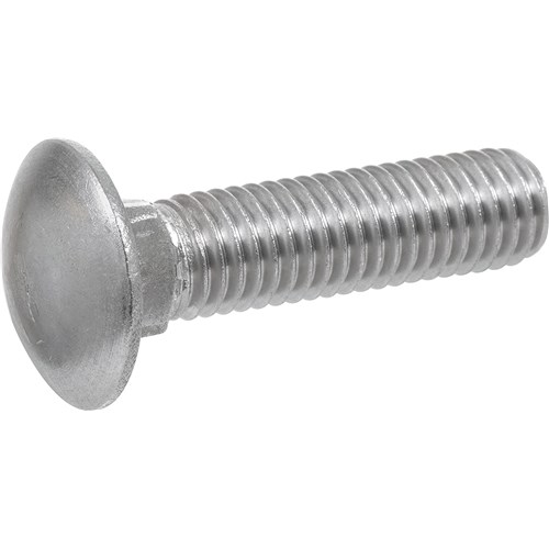 7/16-14 X 3 (FT) Carriage Bolt