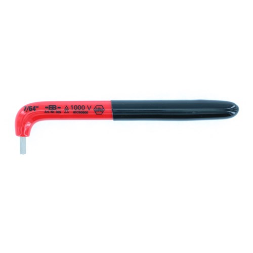 Insulated Inch Hex L-Key 7/64 x 94mm