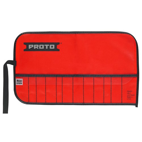 Proto Red Canvas 12-Pocket Tool Roll