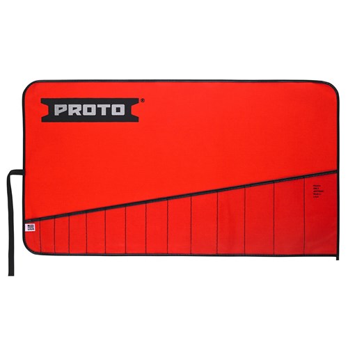 Proto Red Canvas 14-Pocket Tool Roll