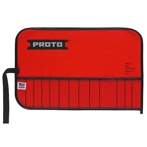Proto Red Canvas 13-Pocket Tool Roll