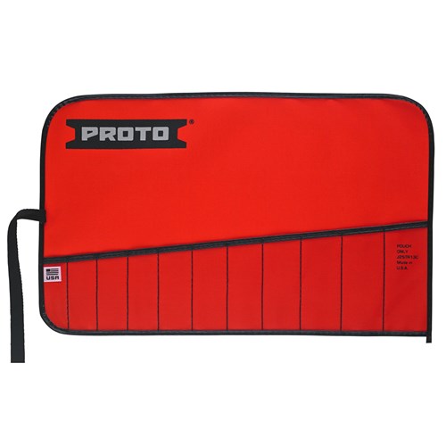 Proto Red Canvas 11-Pocket Tool Roll