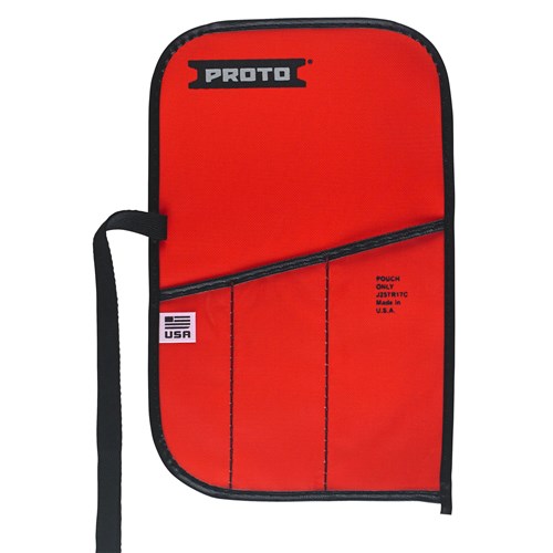 Proto Red Canvas 3-Pocket Tool Roll