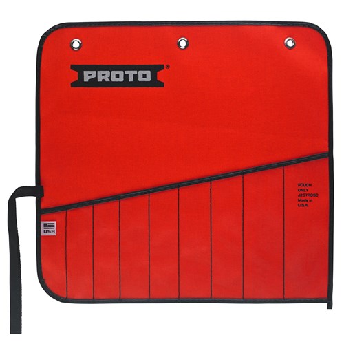 Proto Red Canvas 9-Pocket Tool Roll
