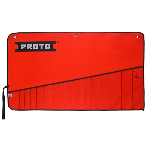 Proto Red Canvas 17-Pocket Tool Roll