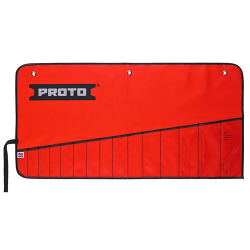 Proto Red Canvas 14-Pocket Tool Roll