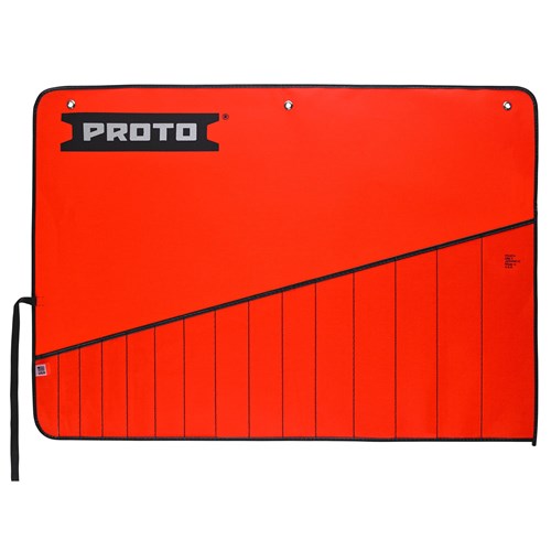 Proto Red Canvas 15-Pocket Tool Roll