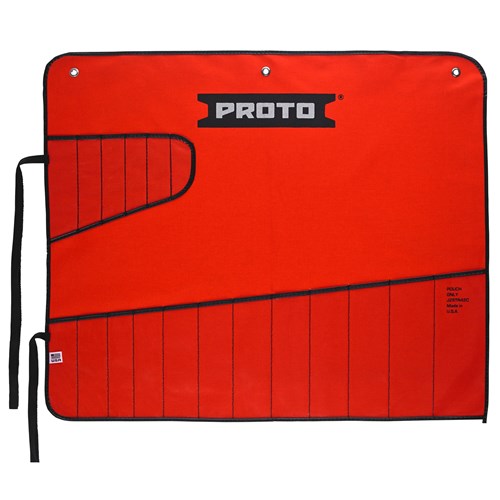 Proto Red Canvas 18-Pocket Tool Roll