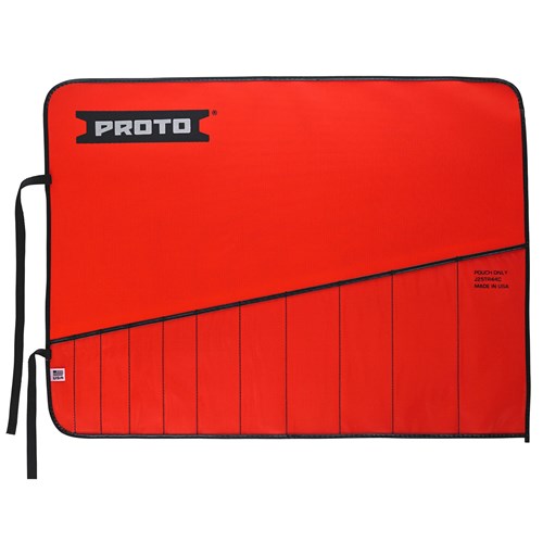 Proto Red Canvas 11-Pocket Tool Roll