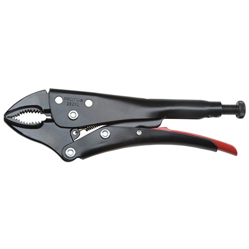 Proto Locking Curved Jaw Pliers 9-1/4"