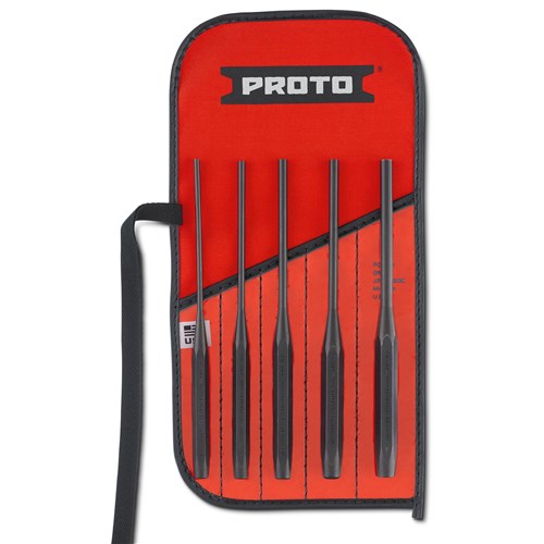 Proto® 5 Piece Long Drive Pin Punch Set
