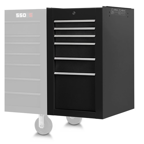 Proto 550HS Side Cabinet - 6 Drawer, Dua