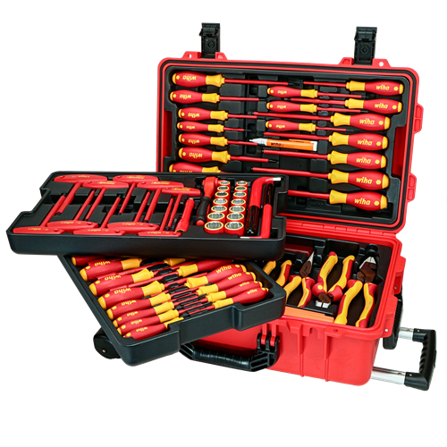 Insulated 80 Piece Tool Set with Screwdr